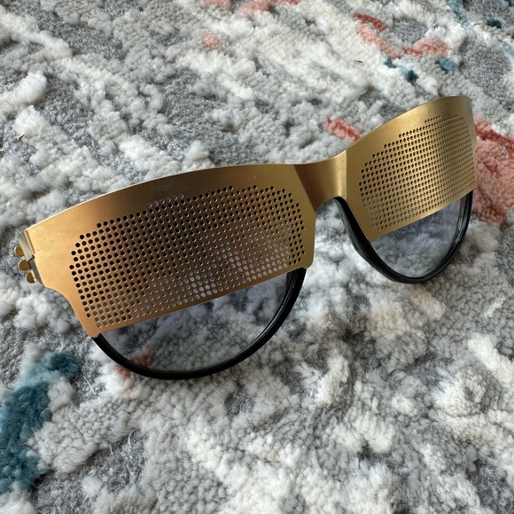 ic! Berlin SUNGLASSES - GOLD CAGE - LIMITED EDITION - Picture 5 of 7